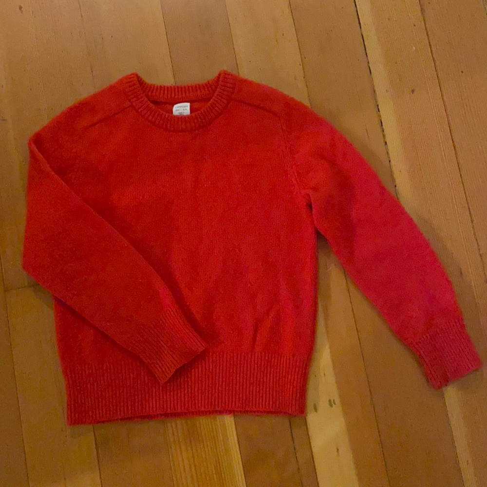 J. Crew Crewcuts red wool sweater